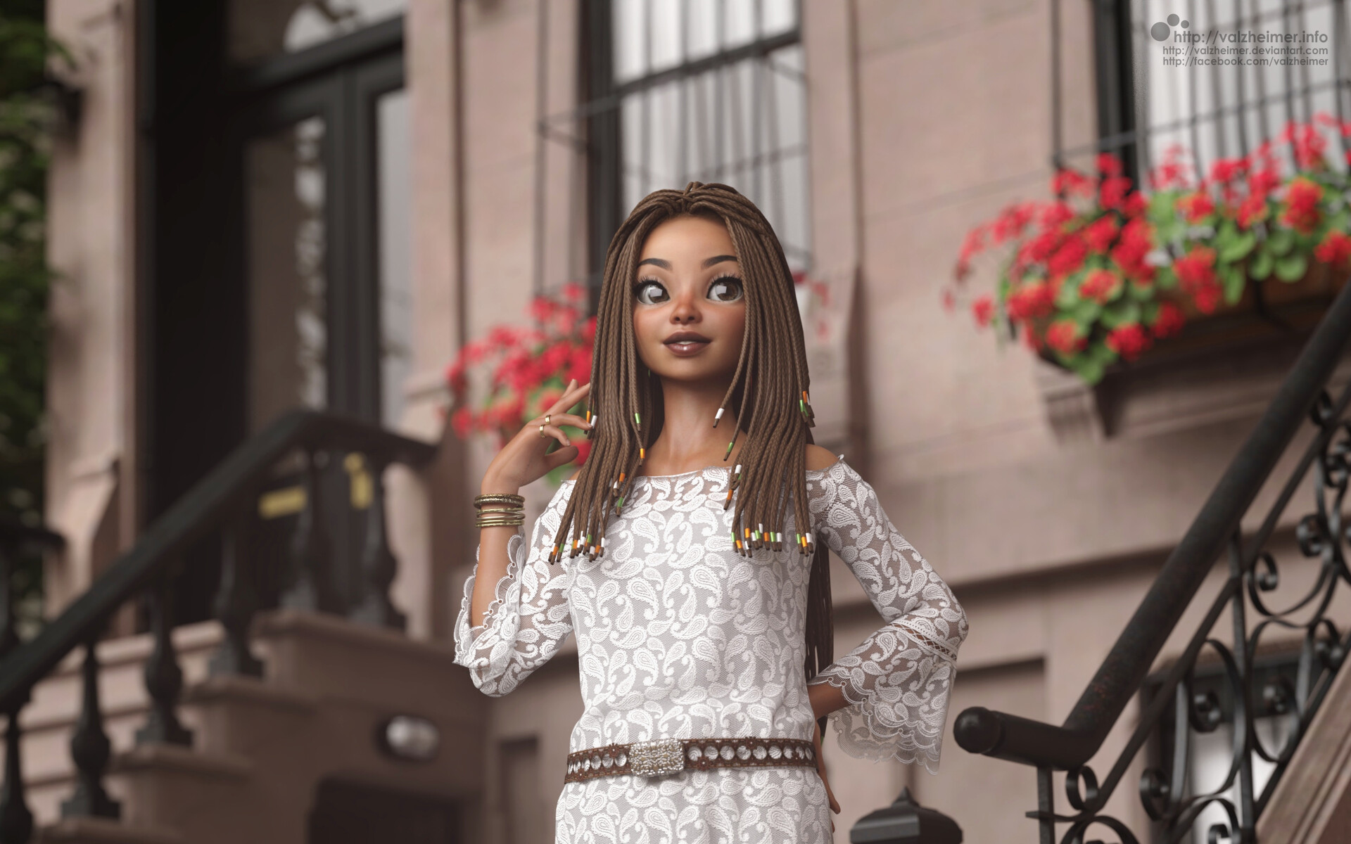 Artstation Va2019 Girl Next Door Verica Hupe Valzheimer