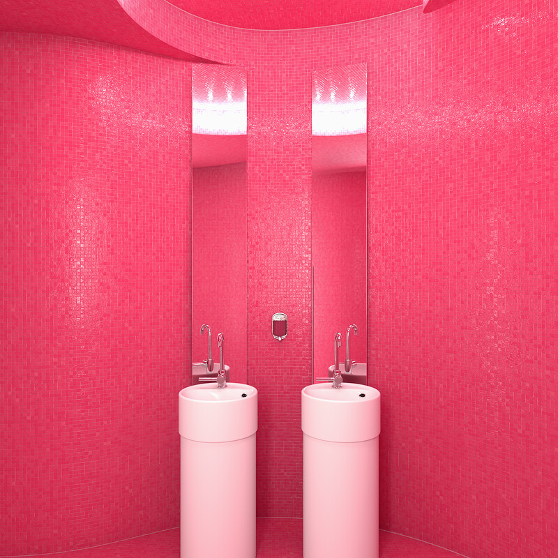 Pink Restroom Study