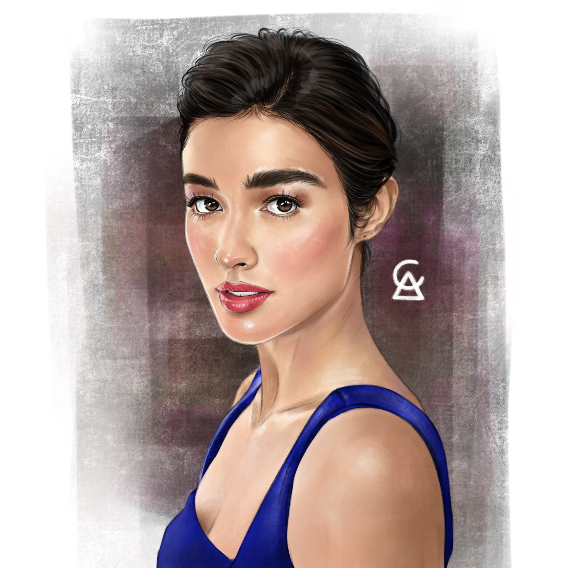 Artstation Liza Soberano Fan Art Cho Velas