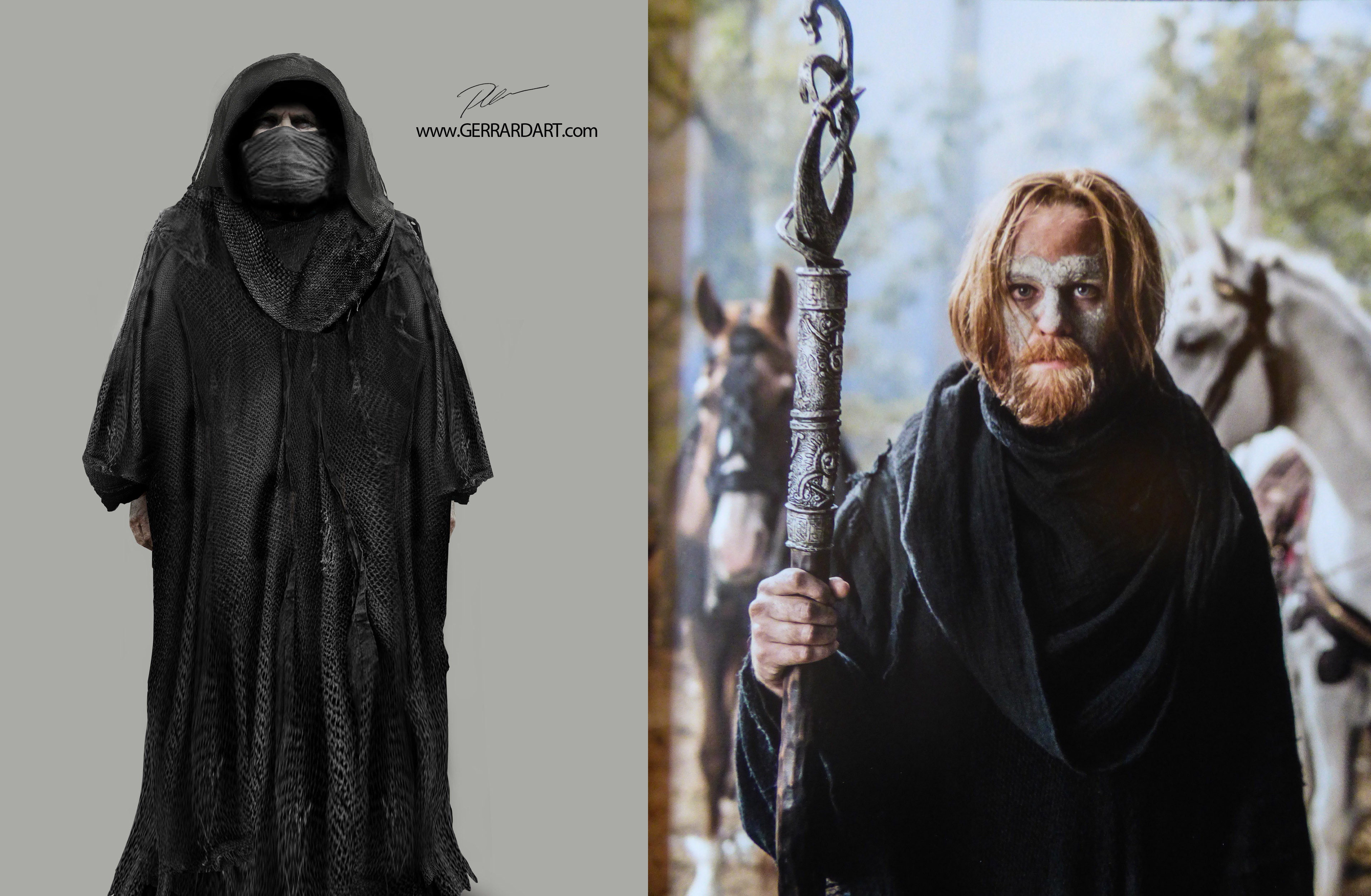 COSTUME DESIGN FOR HELLBOY MOVIE  www.gerrardart.com
