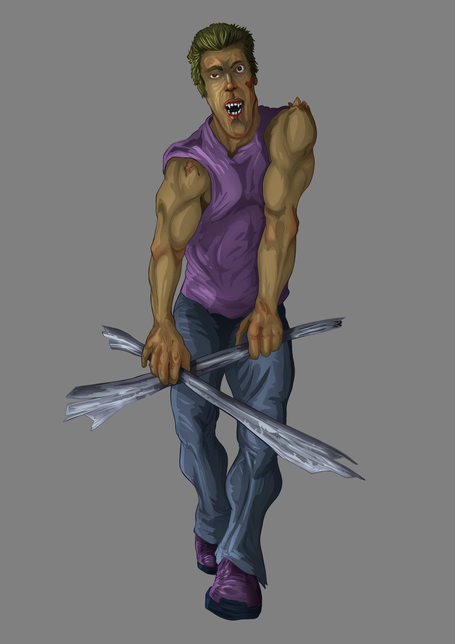 Artstation Ugly Zombie