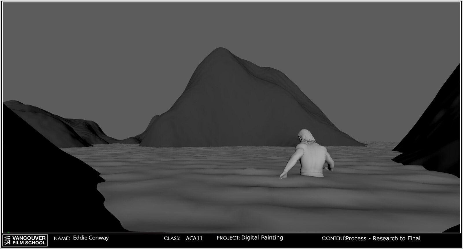 Establishing the shot in Maya