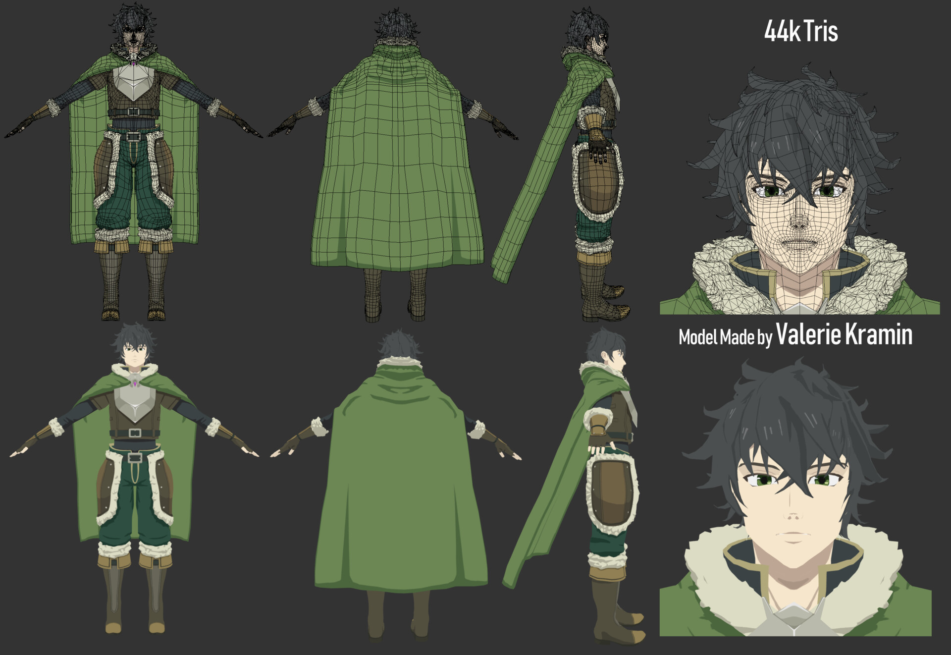 Artstation Shield Hero Naofumi Valerie Kramin