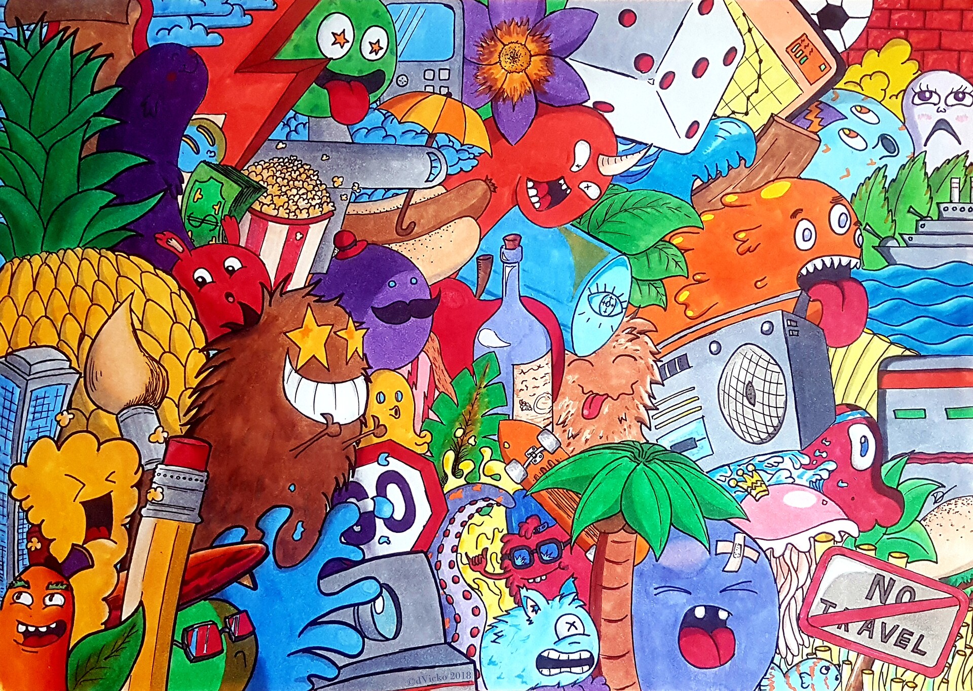 Artstation Doodles Danijel Vickovic