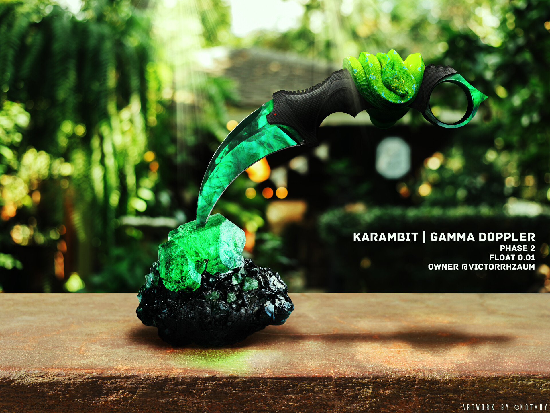 karambit gamma doppler artwork richard