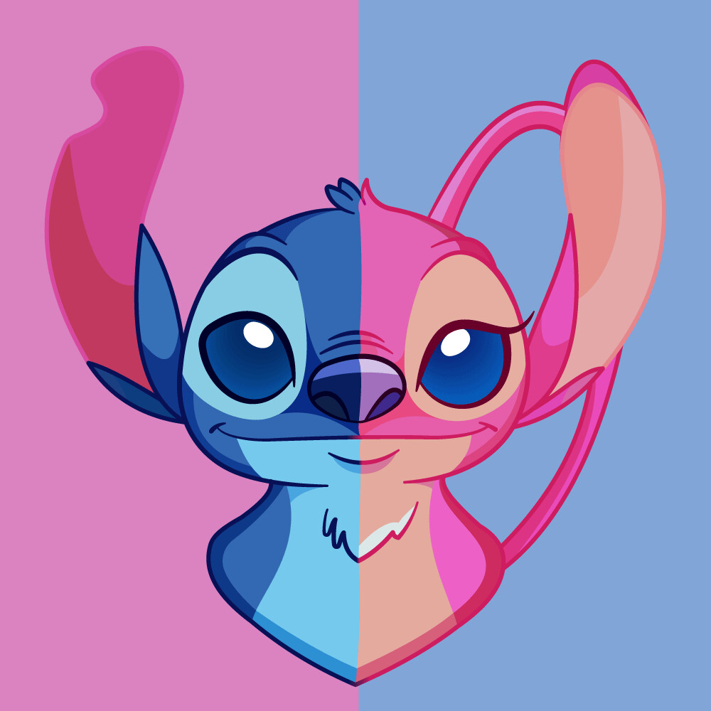 ArtStation - Stich e Angel