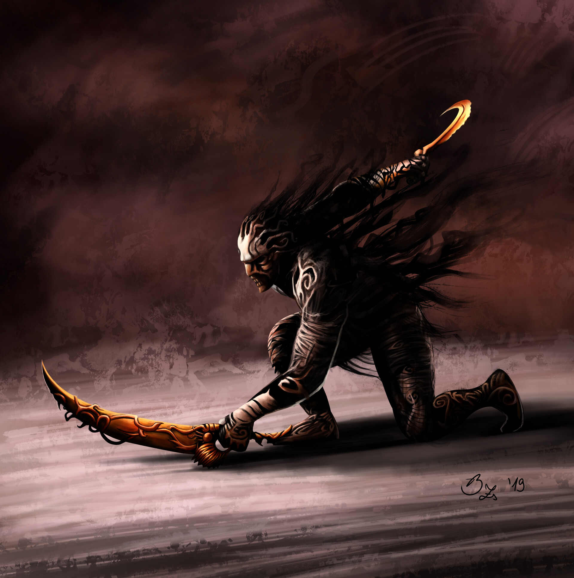 Artstation Sand Wraith Prince Of Persia Warrior Within Zsolt Bede