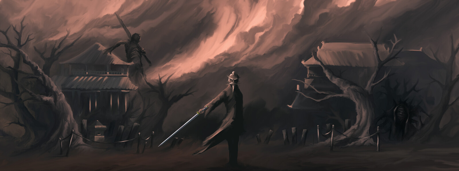 Century Blade. Illustration for Rob Hayes Never Die.
