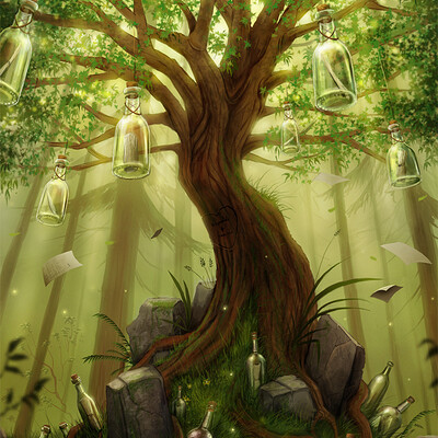 ArtStation - Wrabber - Enchanted Forest