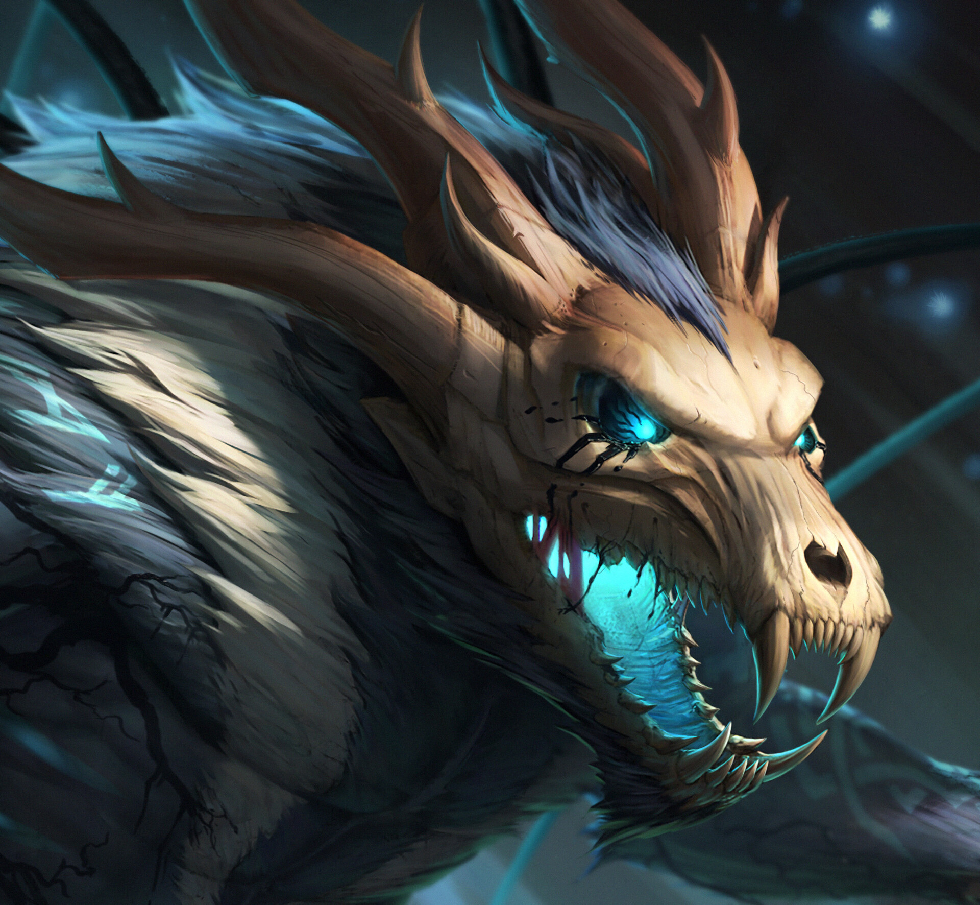 Artstation Marrow Eater Fenrir Stu Harrington