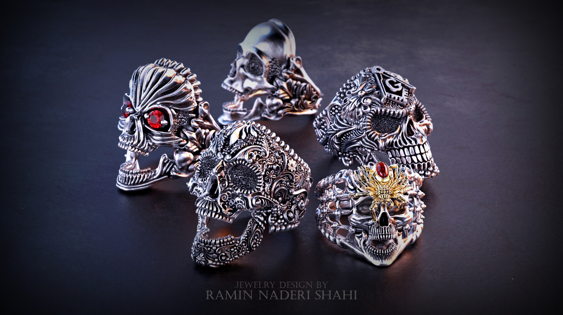 Skull jewelry designer deals