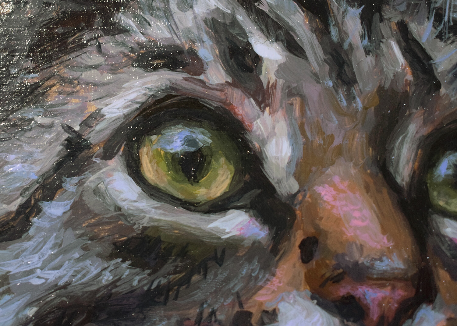 Artstation On The Sunset Portrait Tabby Cat Doriana Dream