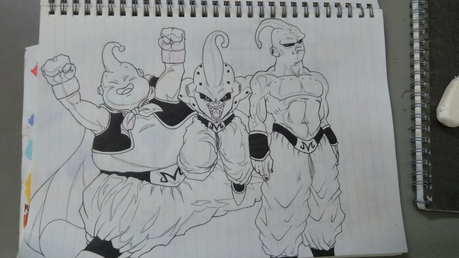 Artstation Majin Buu Dragon Ball Z Fan Art Cory Abbott