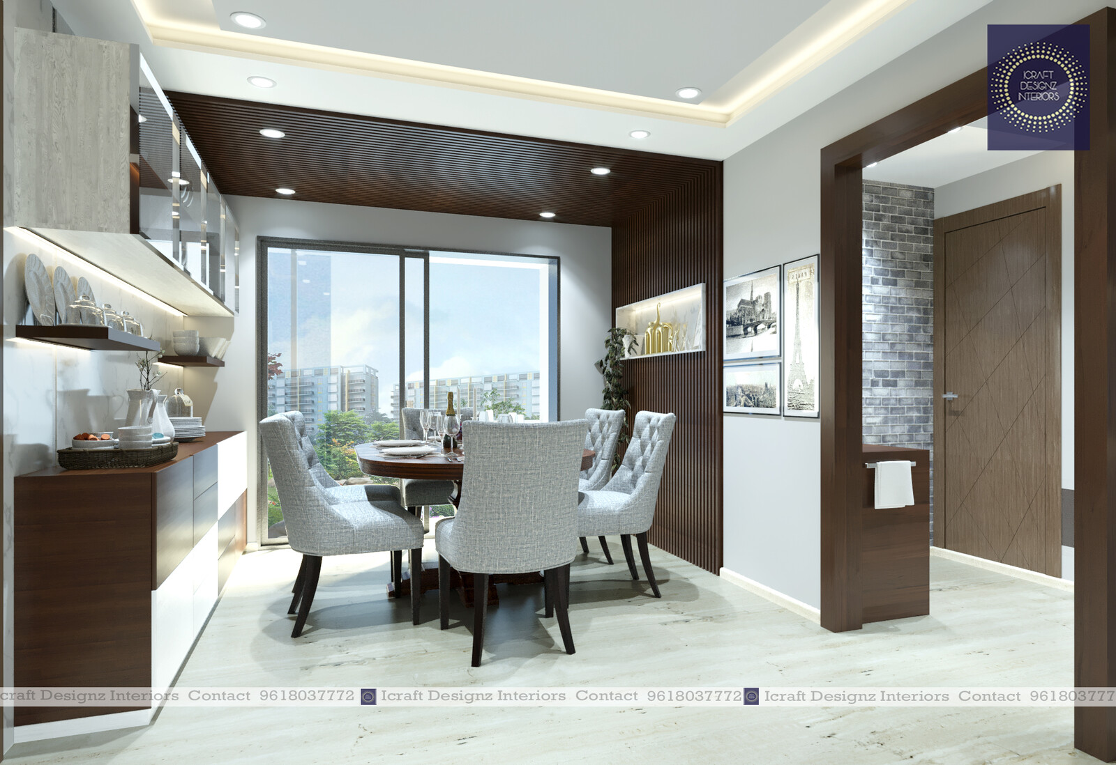Dining room decoration in hyderabad