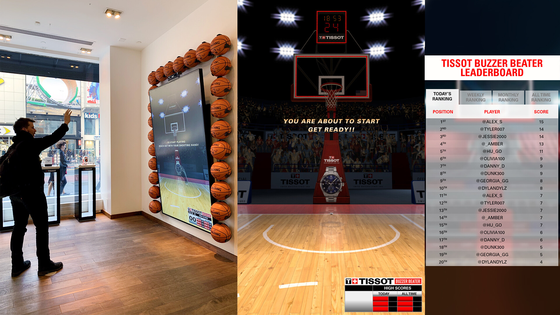 Artstation Tissot Buzzer Beater Ar Basketball Game Tiberiu Irimia