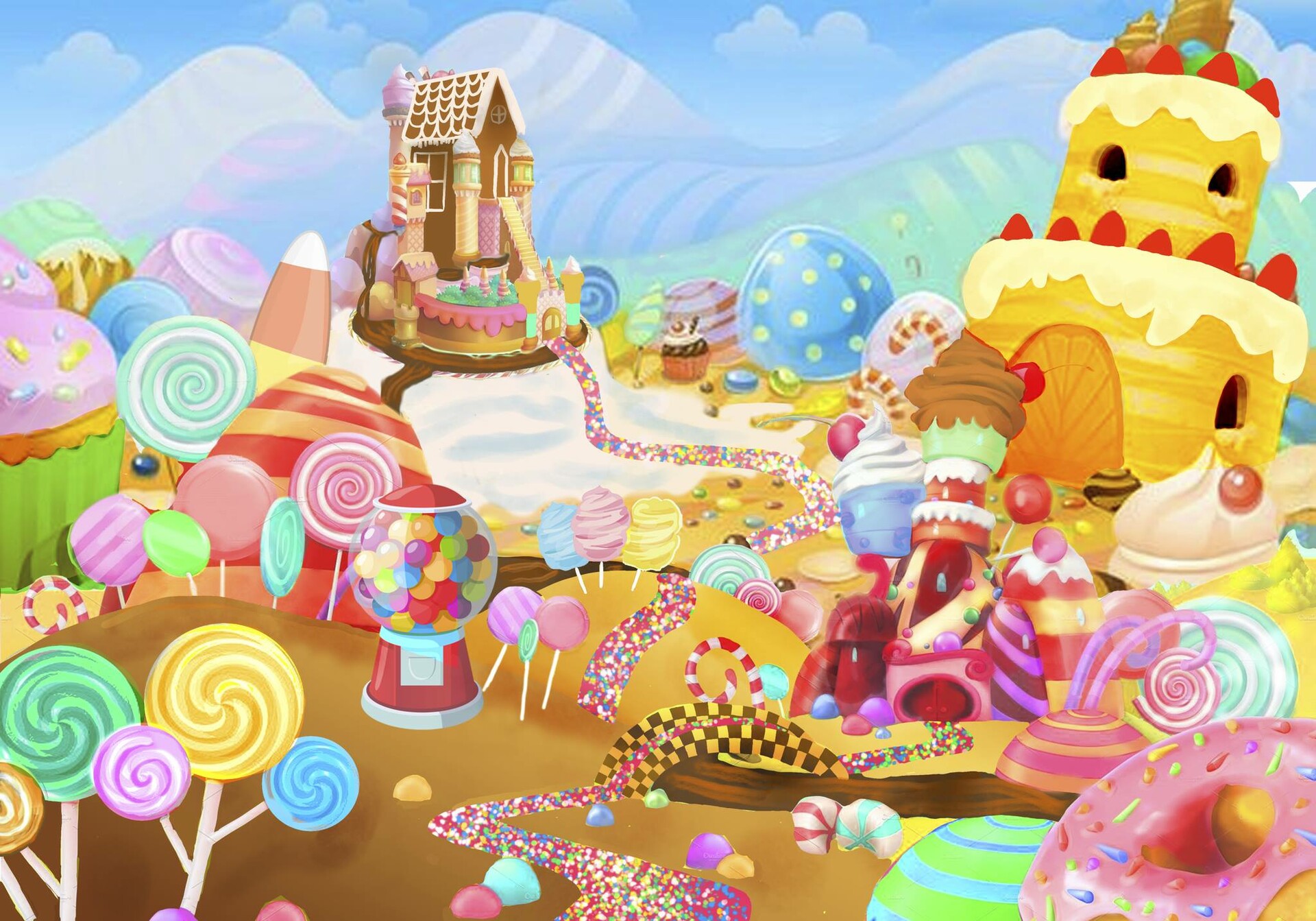 ArtStation - Candyland