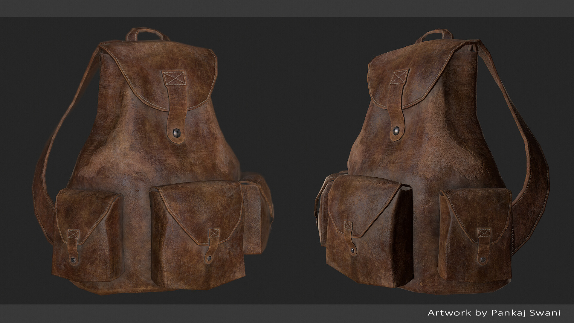 ArtStation - Medieval old bag