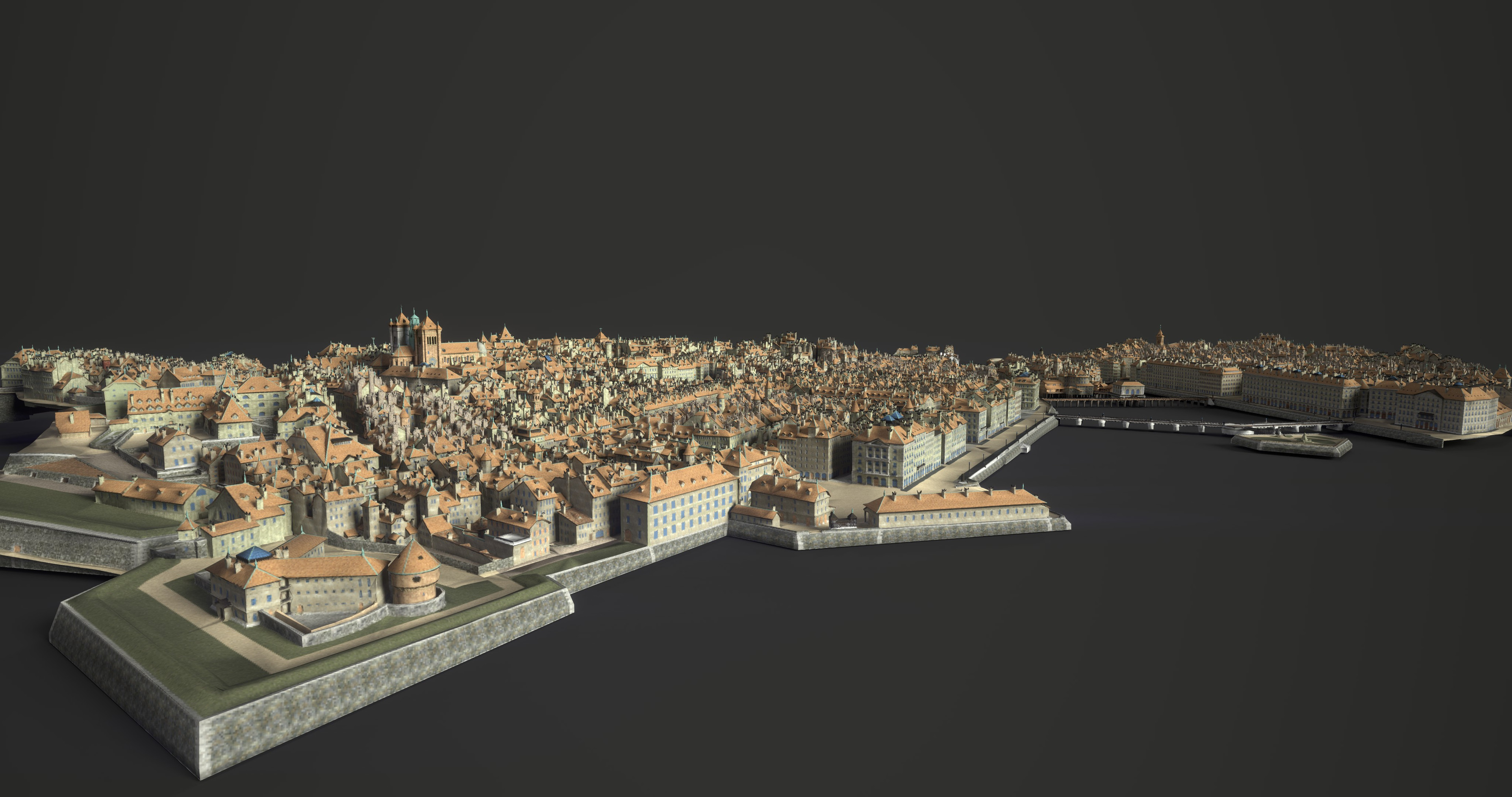 City from Manien arctitecture optimisation