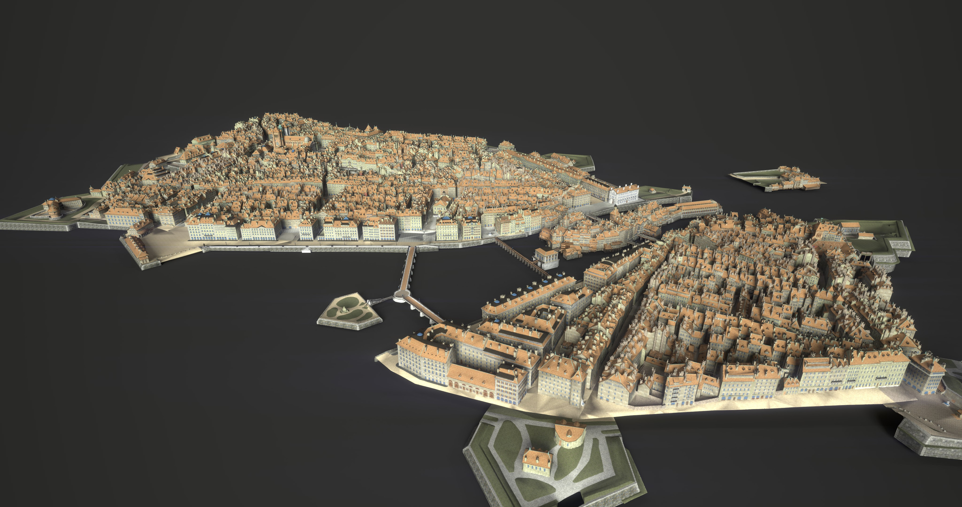 City from Manien arctitecture optimisation