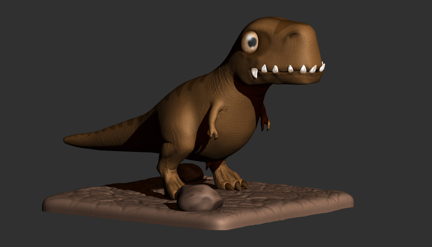 Dinosaur dummy top