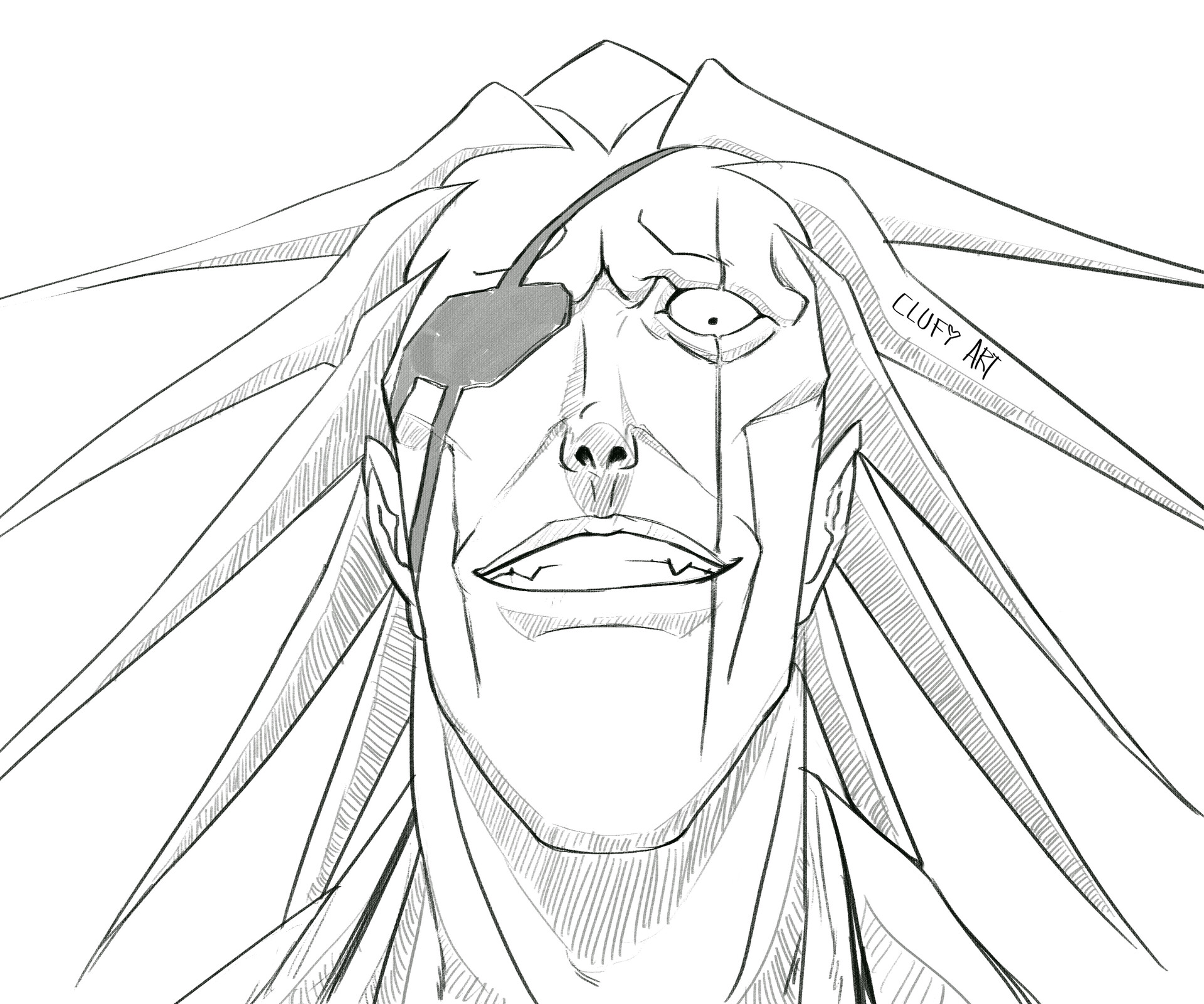 Clufy Art - Kenpachi Zaraki