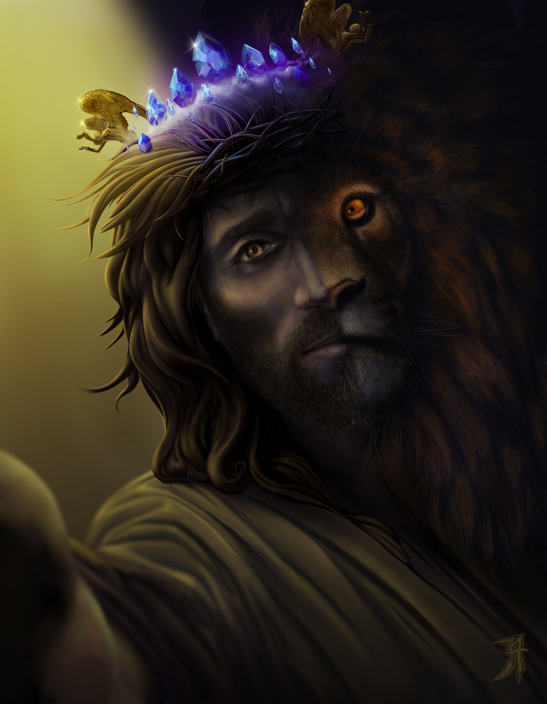 Artstation The Lion Of Judah Jonathan Acosta