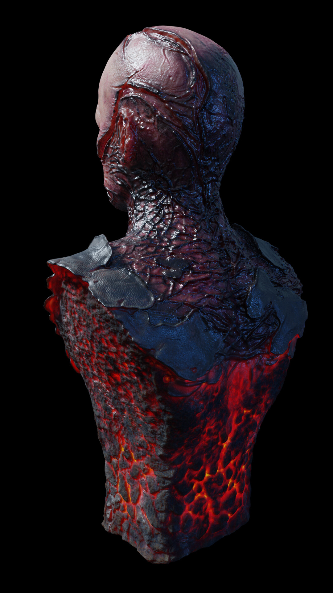 Artstation Burned Anakin Skywalker Blender Sculpting Practice Hoya Choe 호야초