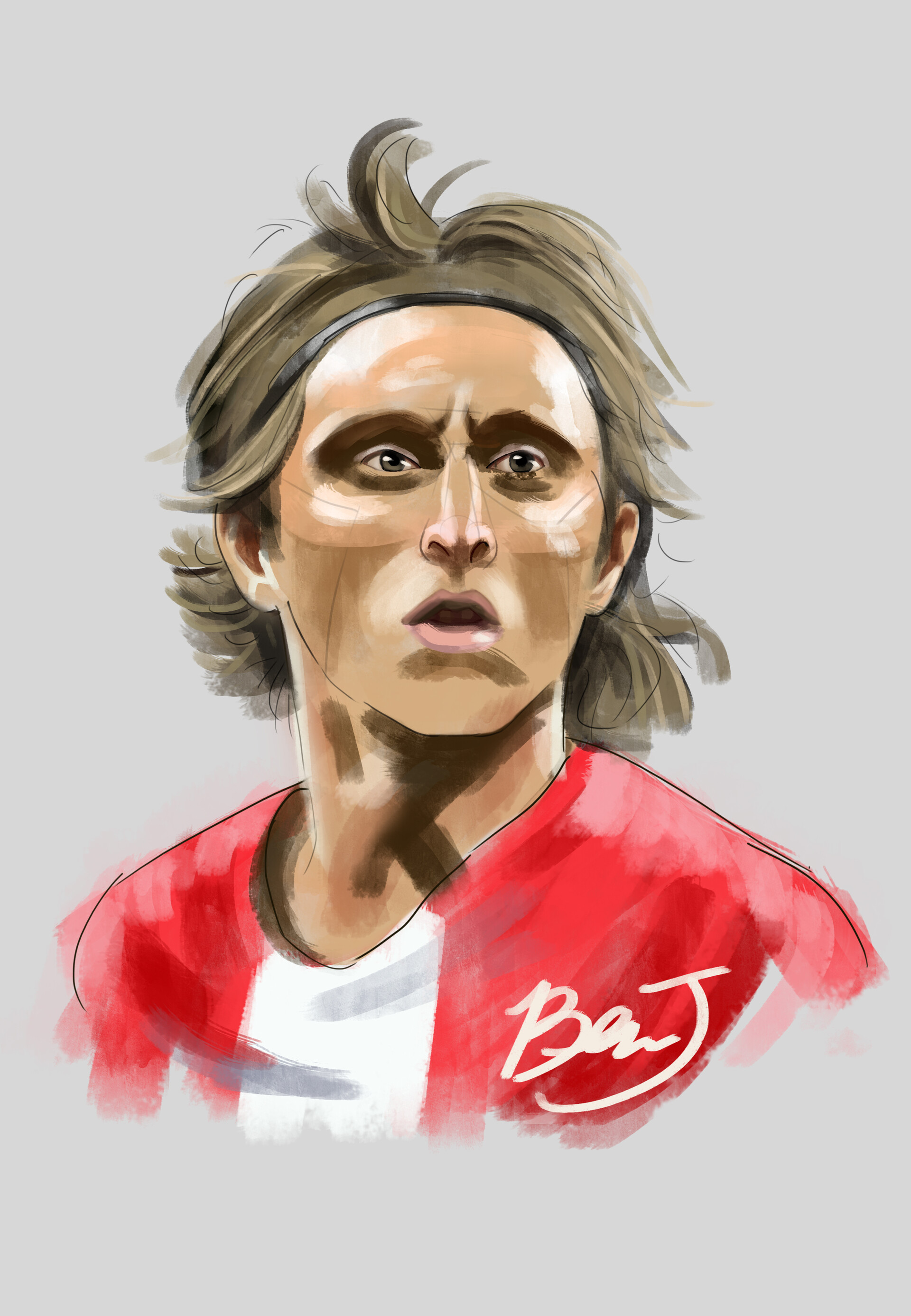 artstation luka modric pongthep saejung