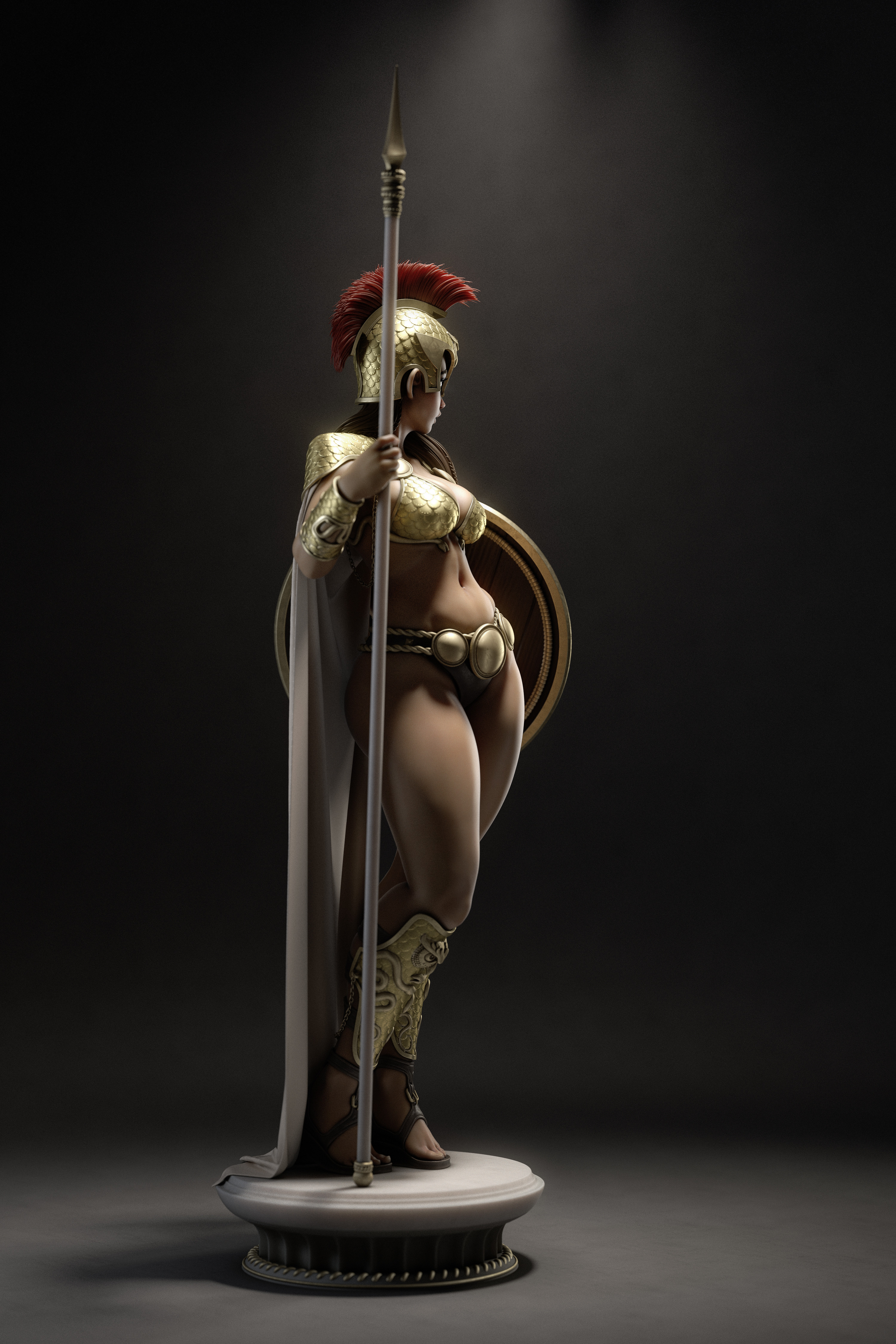 Athena - Virgin Goddess of War.