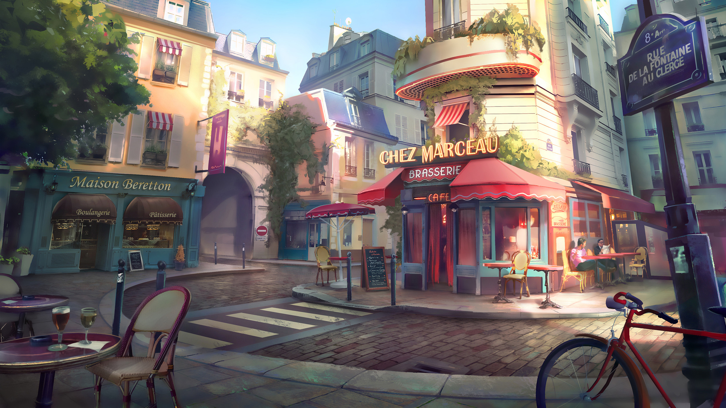 Artstation Paris Street Apartment Robin Lhebrard Artstation Paris Street Apartment Robin Lhebrard