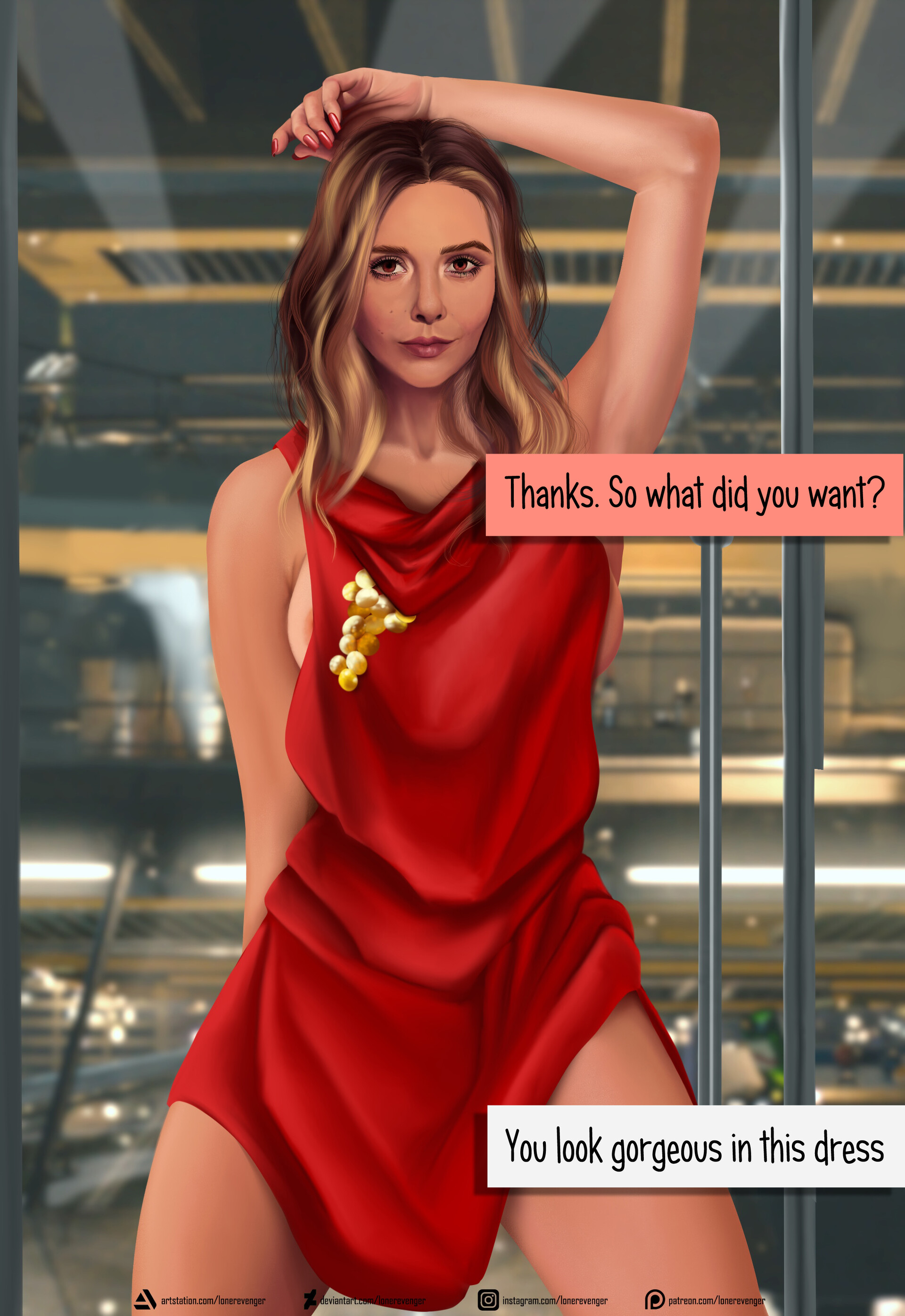 hot scarlet witch
