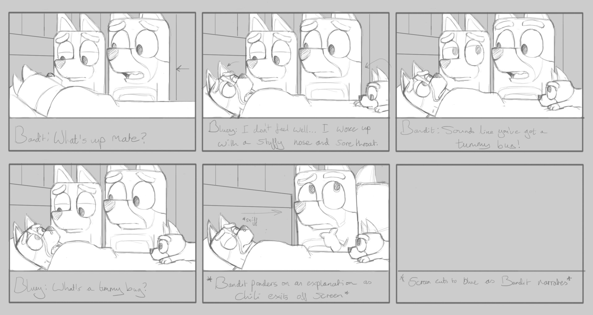 Charlotte Giles - Storyboard practice