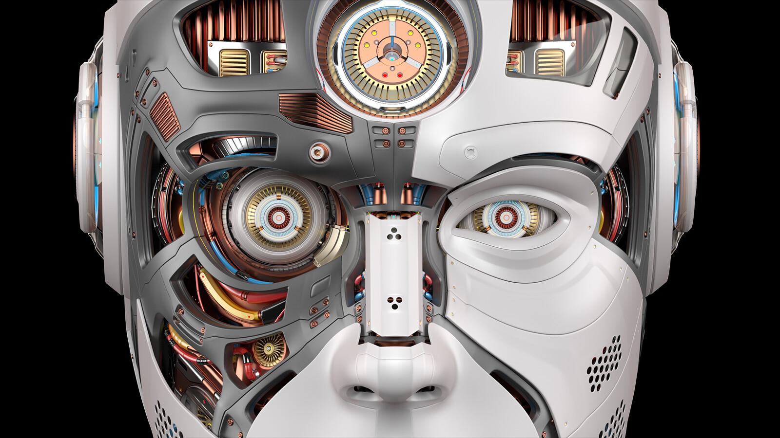Artstation Robot Head 2 Available For Purchase Mykola Holyutyak