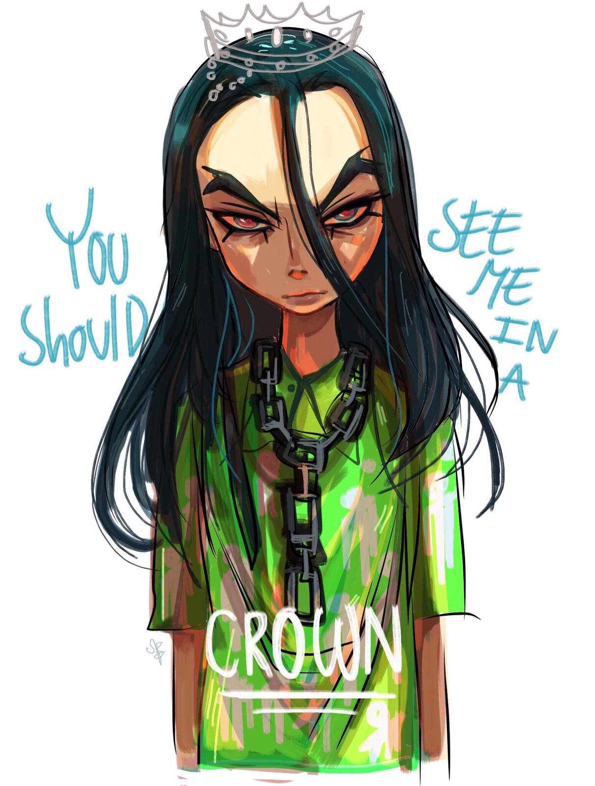 Artstation You Should See Me In A Crown Sarah Perez
