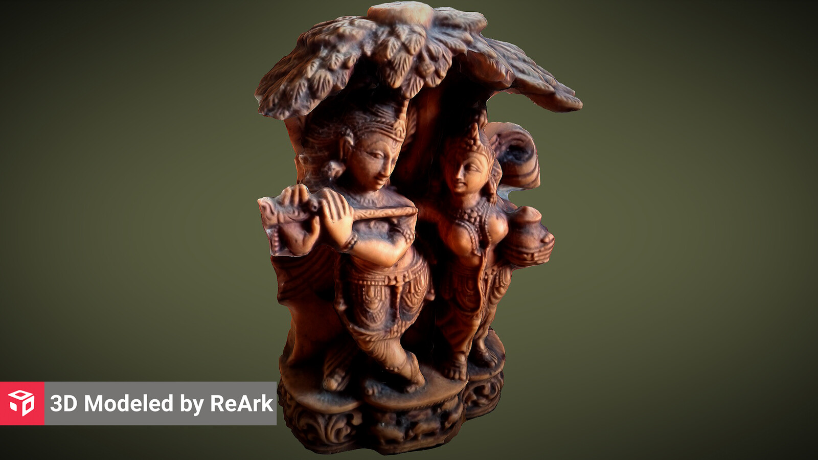 Artstation Radha Krishna Reark 3d