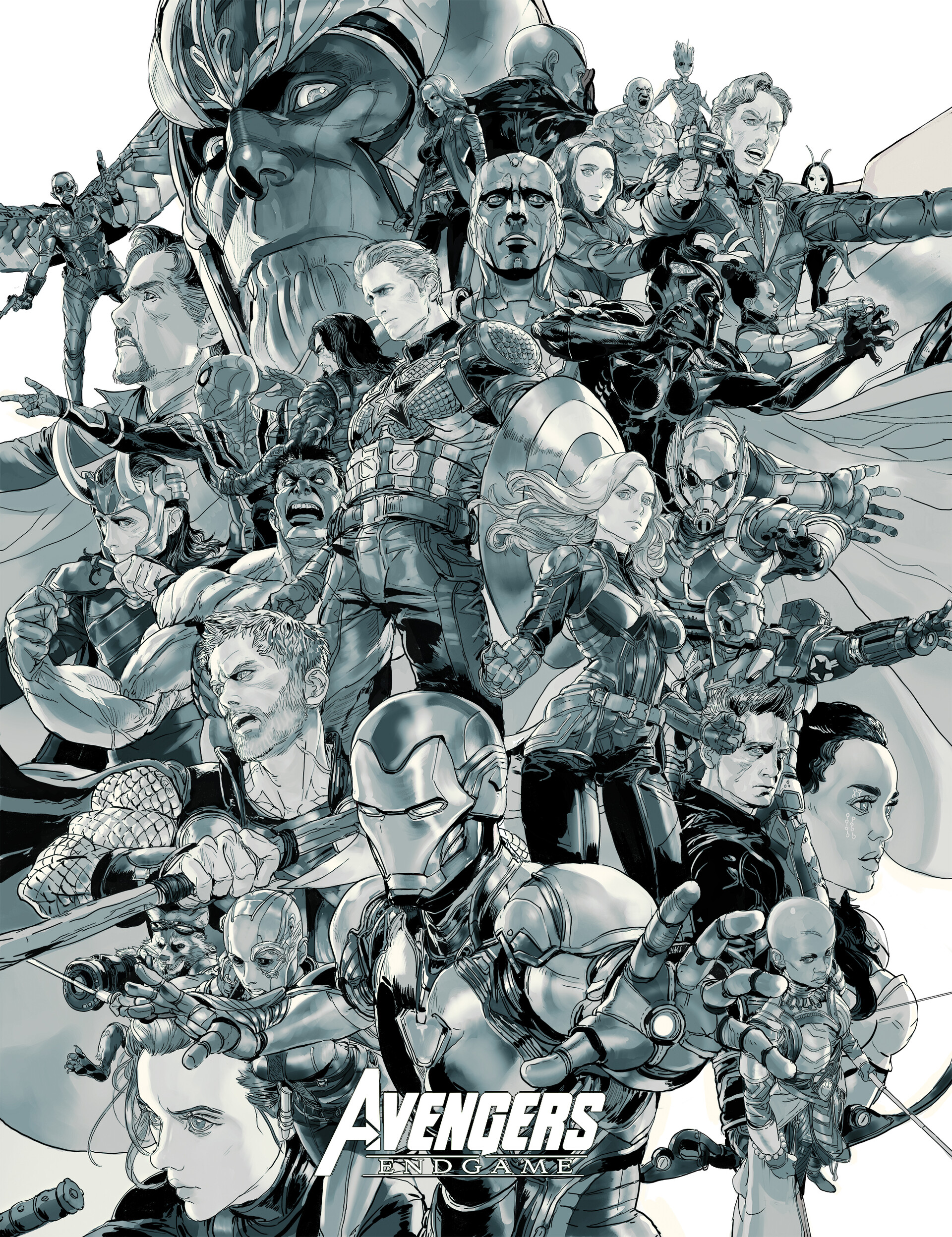 Avengers endgame (fan art) .