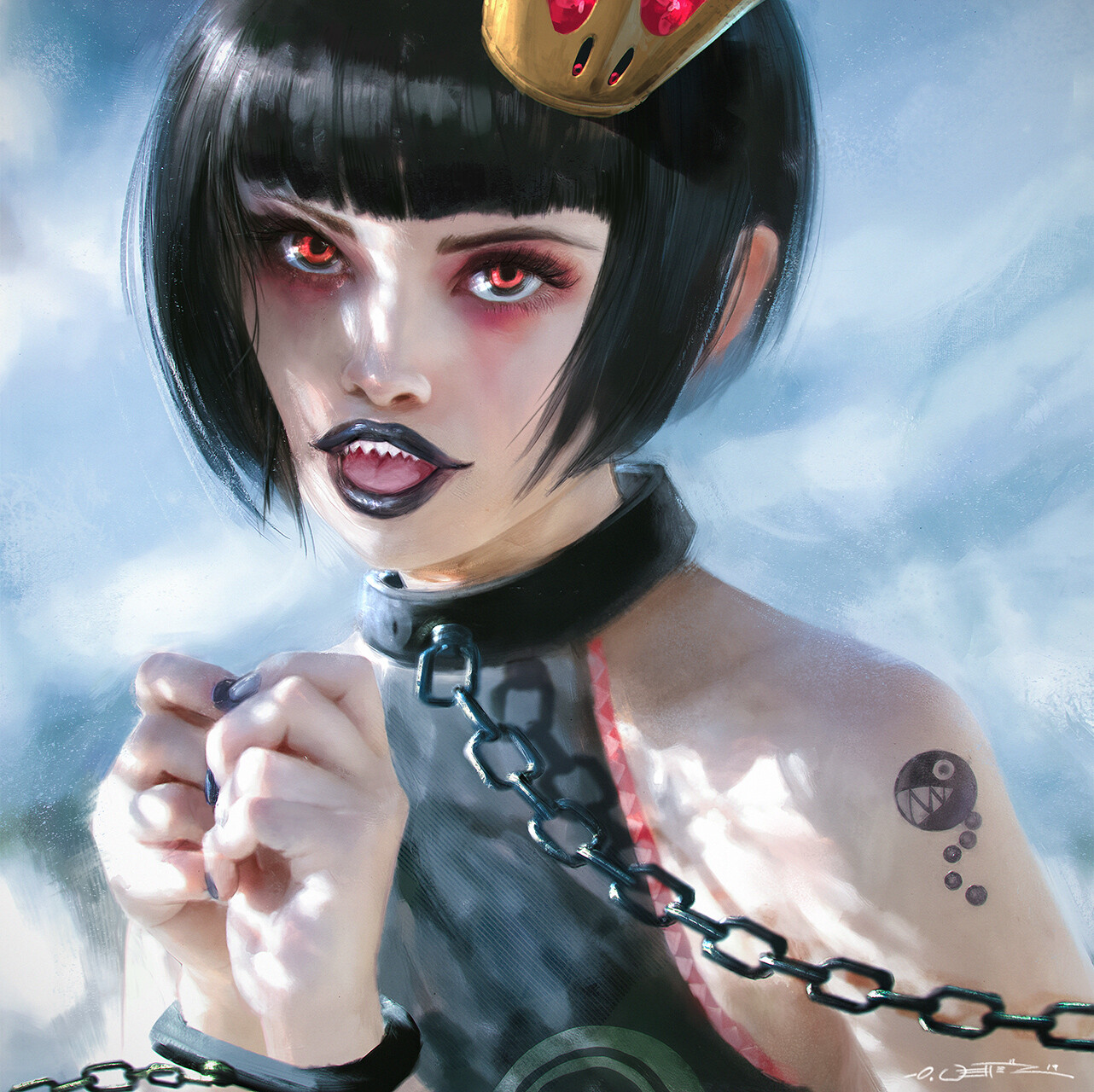 Chain Chompette - Super Crown Girl #3