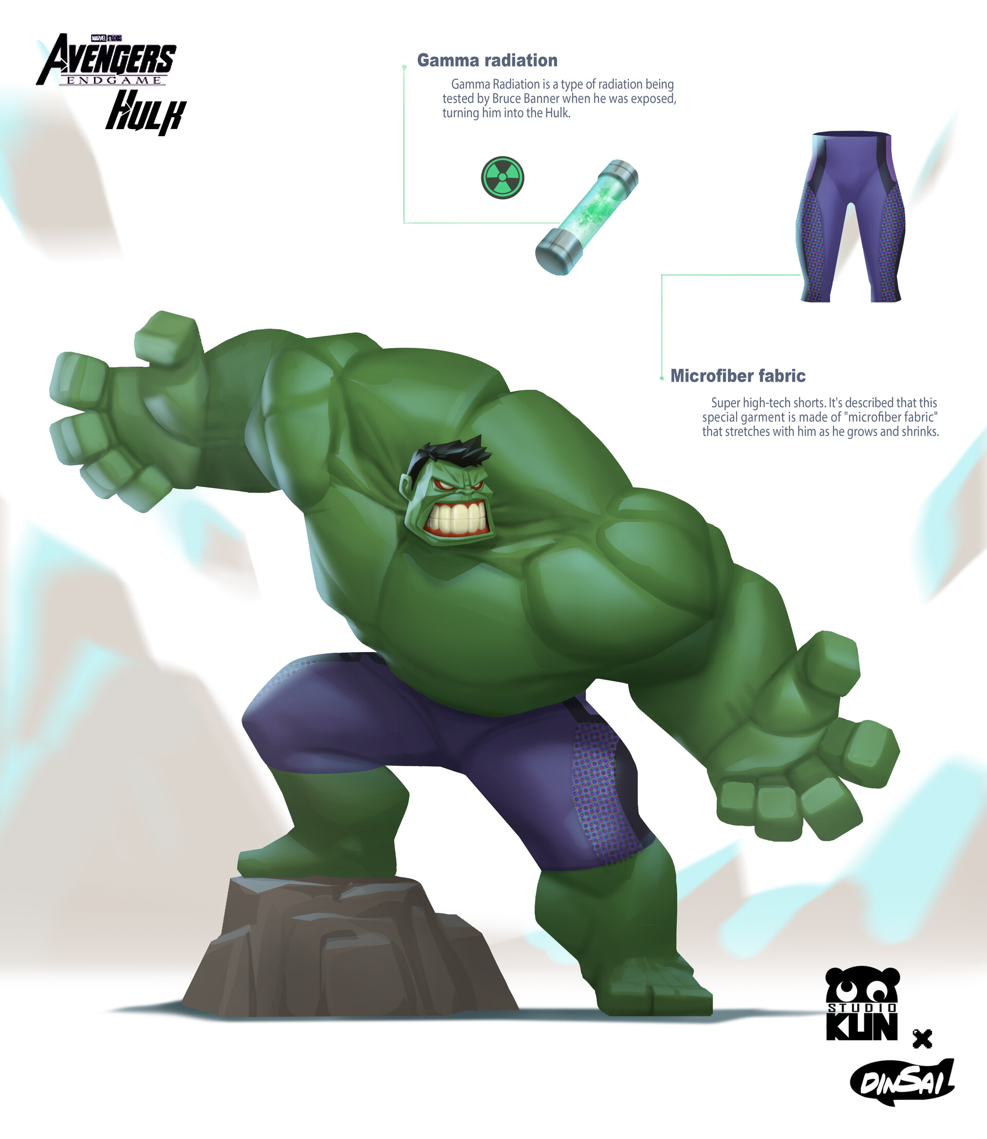 Artstation Avengers Endgame Hulk Chanon Art