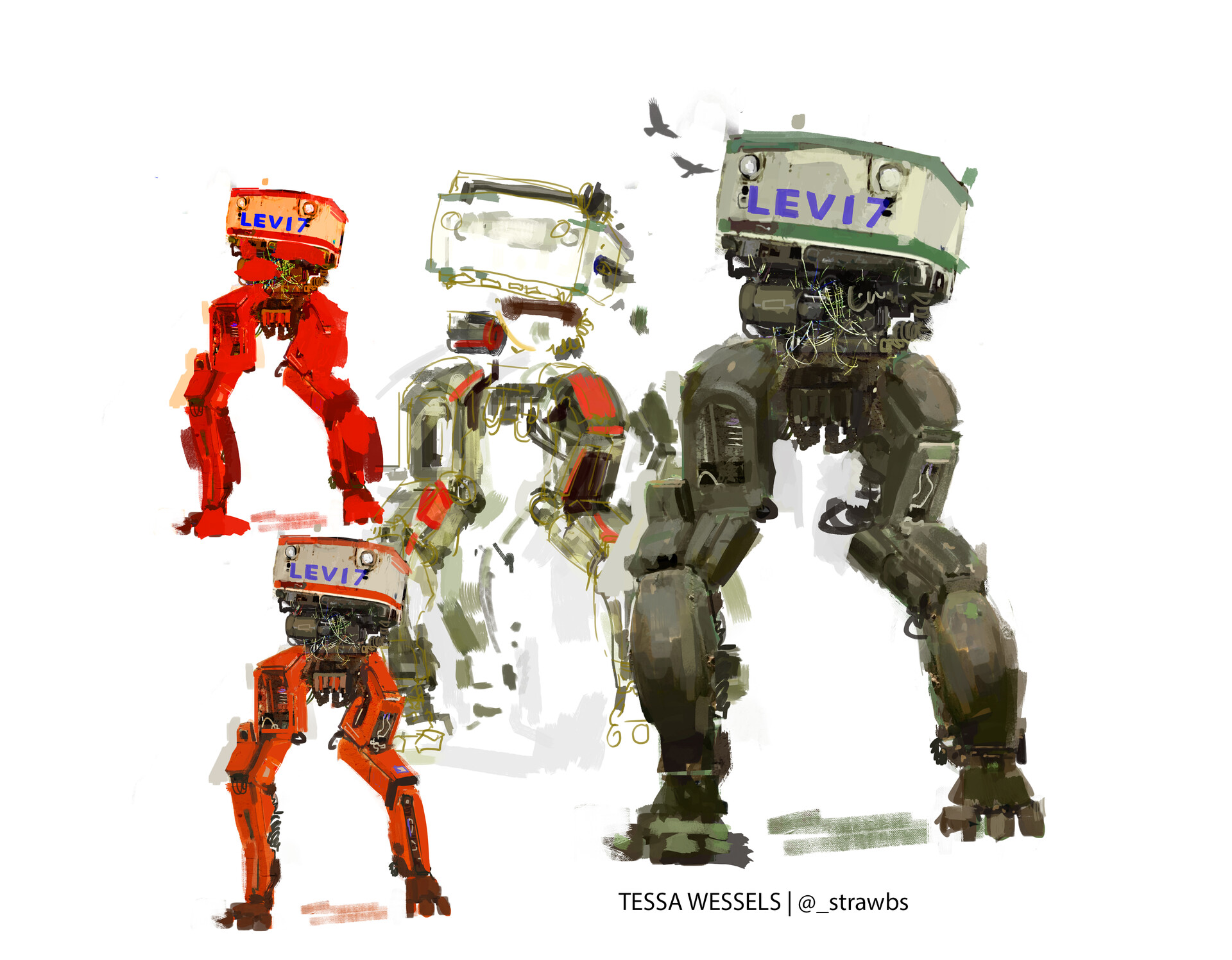 artstation mech farming tessa wessels