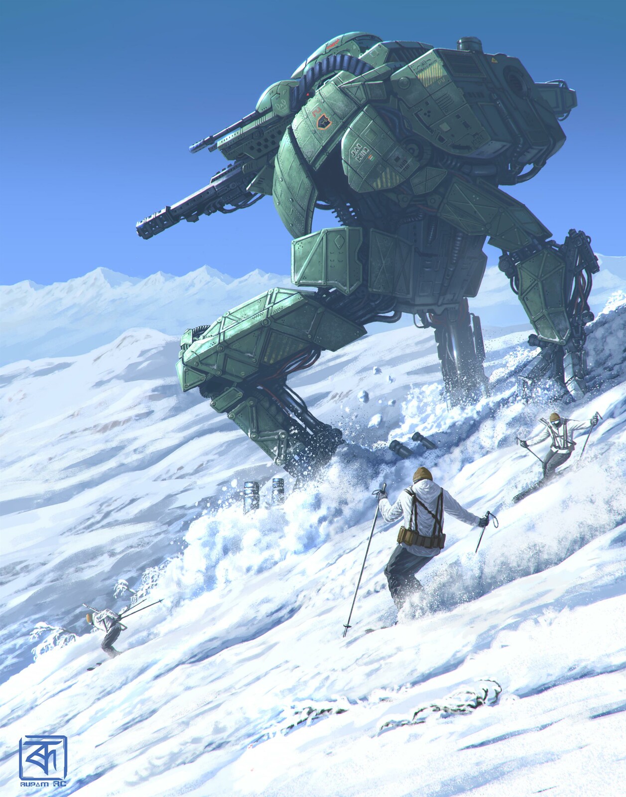 Ski Buddy!  : Machanical Beasts of Bharat2044-The Series.
