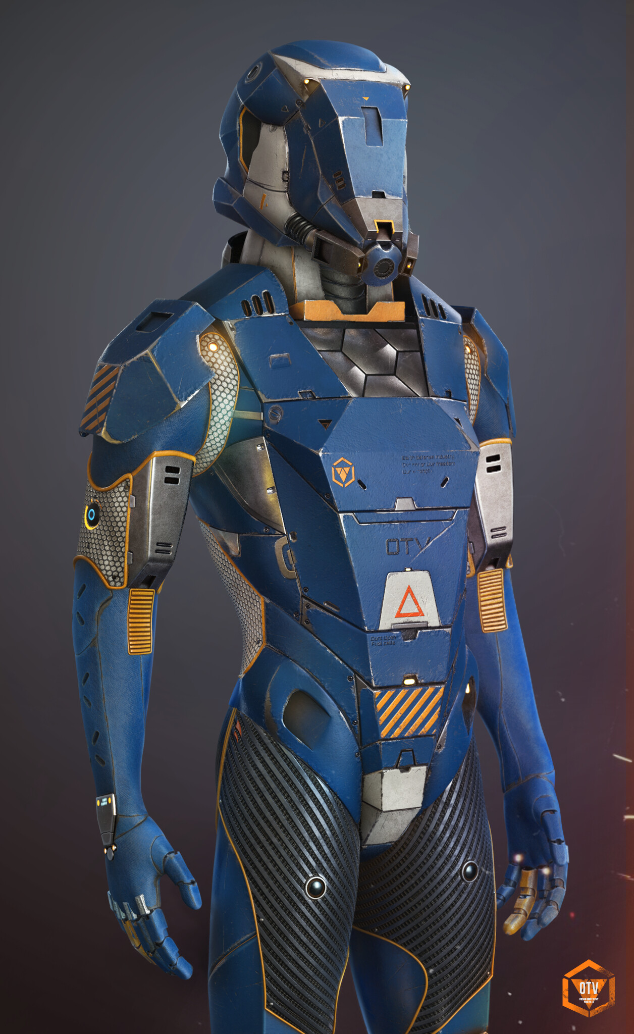 Zakhar Zakharov Sci Fi Armor Miu 612