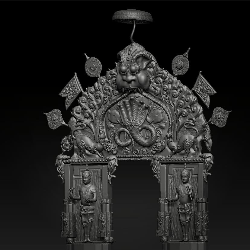 ArtStation - Ornamental sculpture