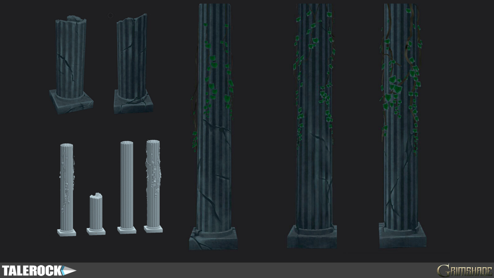 3D models and textures