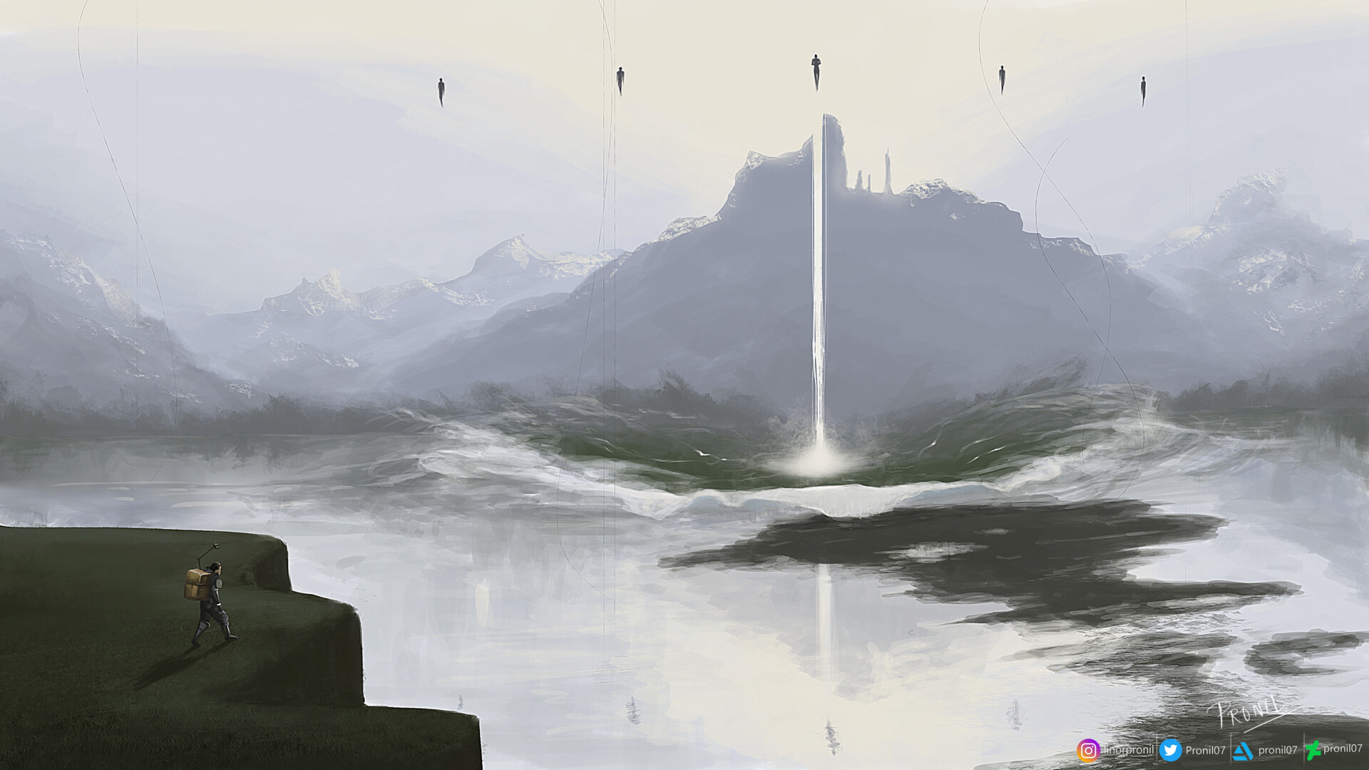 Artstation Death Stranding Concept Art Pronil Chakraborty