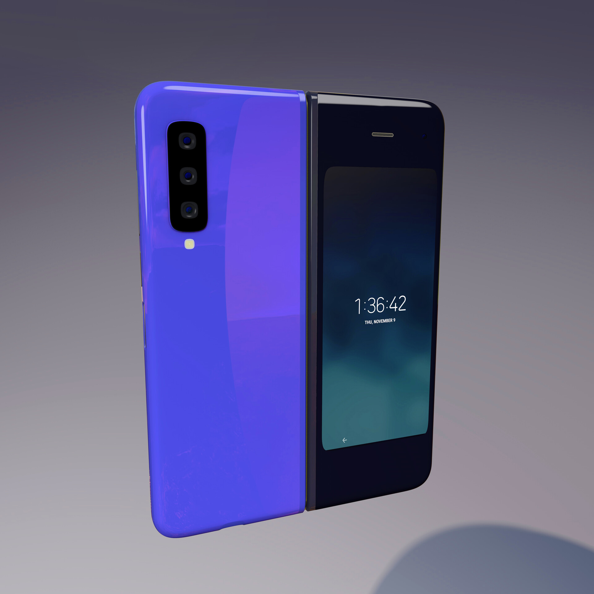 Vlad Ocs Samsung Galaxy Fold 3d Model With Video Normal Speed