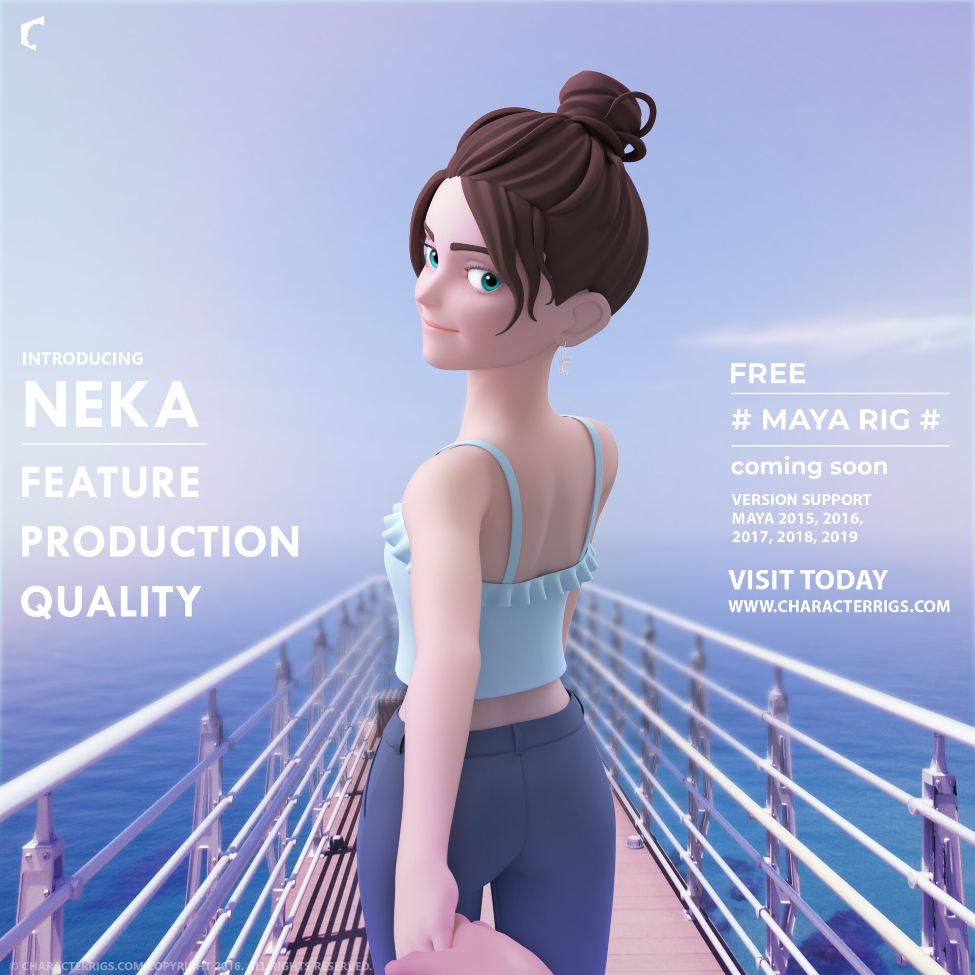 Artstation Neka Rig Character Rigs
