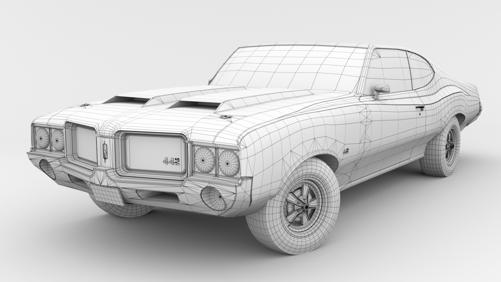 Ambient Occlusion Wireframe