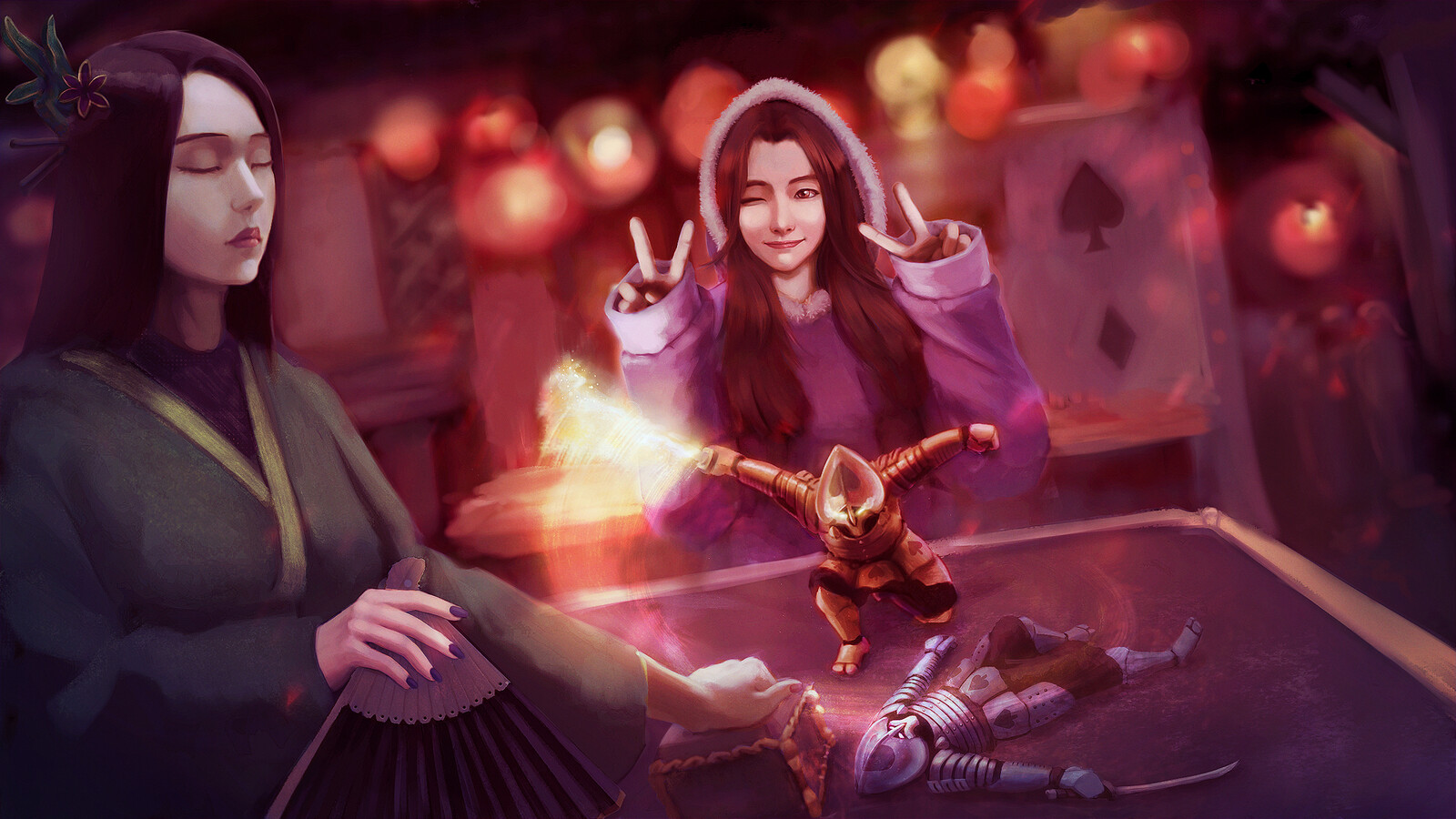 Jr artworks samurai game victory art 09