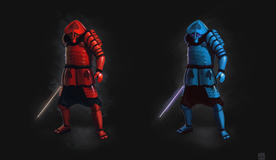 Jr artworks samurai game victory art 09