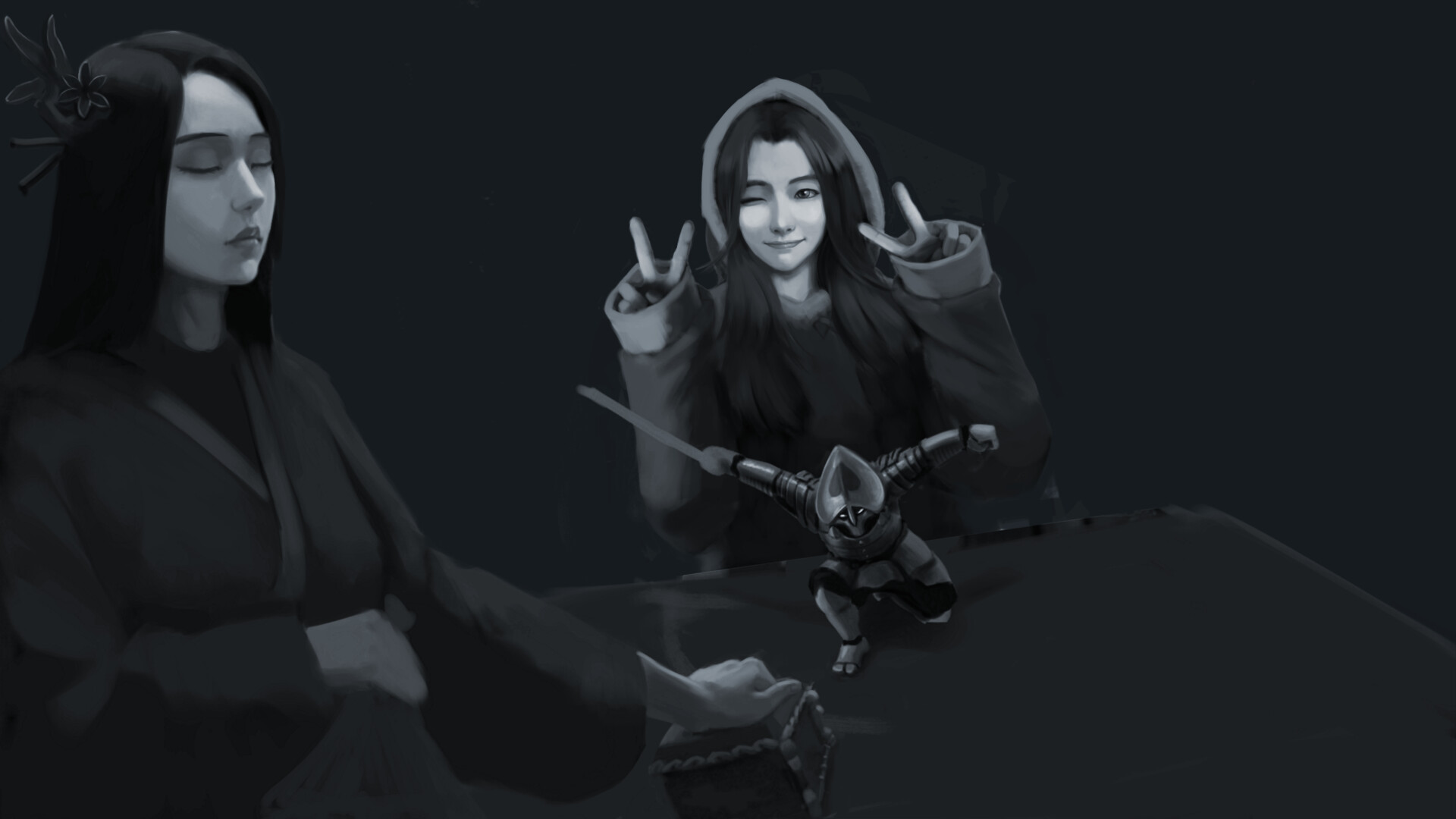 Jr artworks samurai game victory art 09
